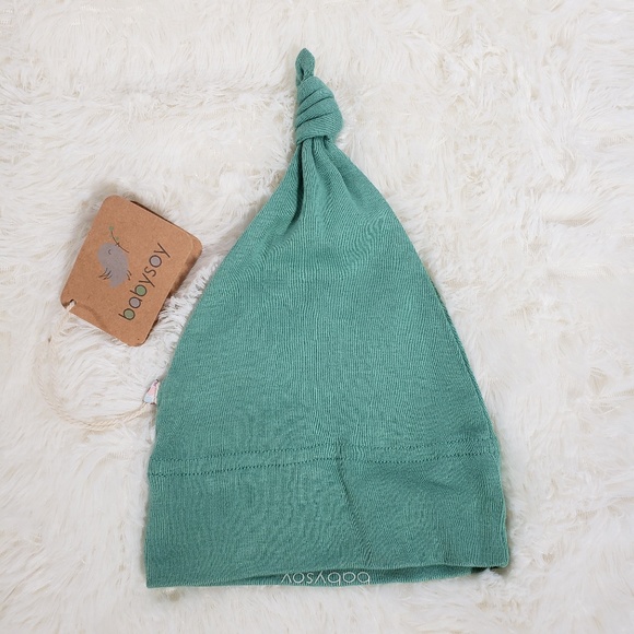 3/$25 Baby Soy 6-12 Month Modern Top Knot Hat - Picture 5 of 8